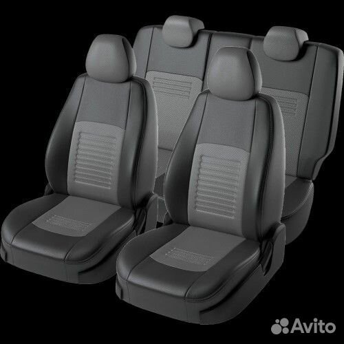 Чехлы на сиденье киа Soul-1 11.2008-03.2014г. 60/4