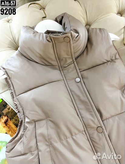 Жилетка экокожа