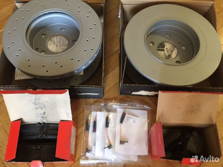 Тормозной диски Mercedes W204 Zimmerman Новый к