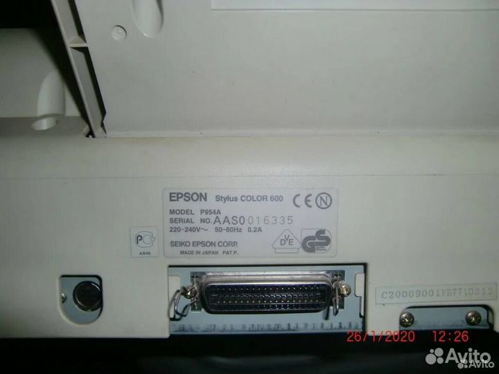 Принтер Epson Stylus Color 600