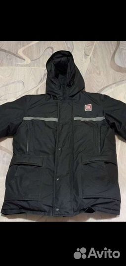 Мужская зимняя парка с мехом