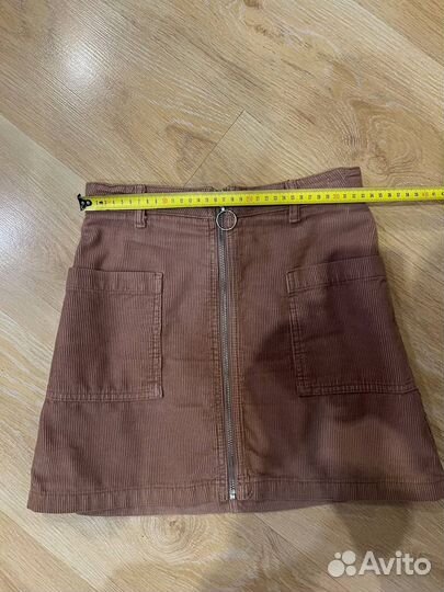 Юбка вельветовая