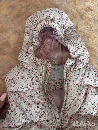 Демисизонный комбинезон 86 и жилетка