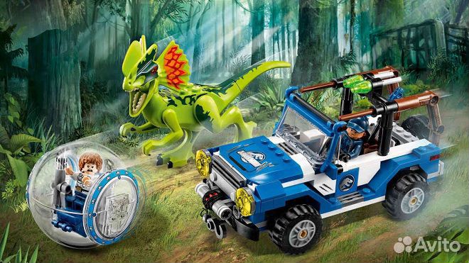 Конструктор 79093 Засада на дилофозавра