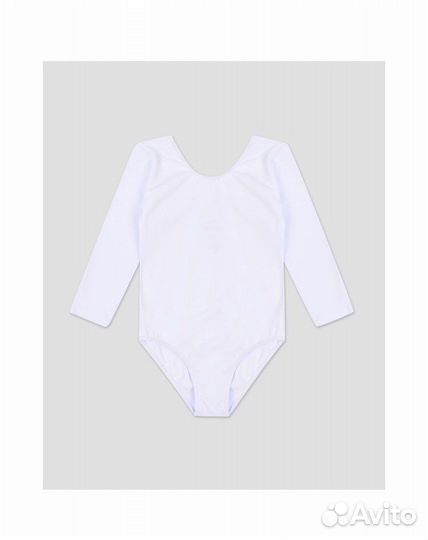 Купальник гимнастический и юбка 110/116