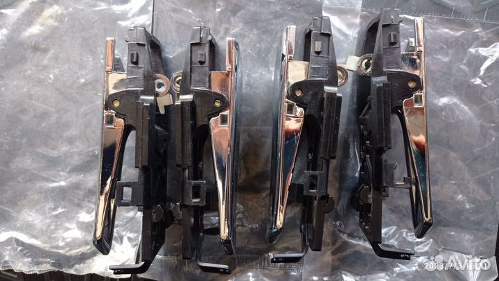 Ручки дверные внутренние хром Шевроле Авео Т250