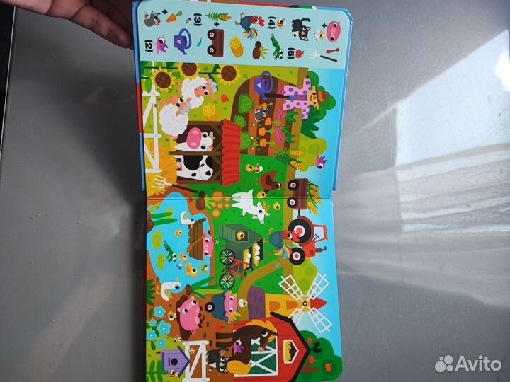 Книга виммельбух найди покажи посчитай