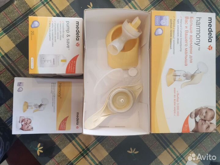 Молокоотсос ручной 2-фазный Medela harmony