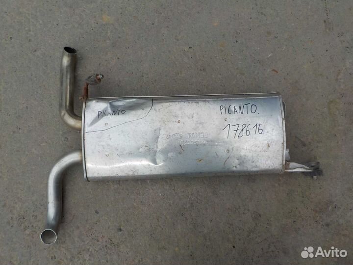 Глушитель KIA picanto