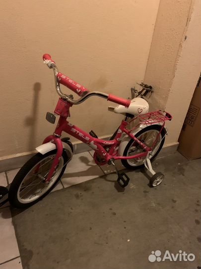 Детский велосипед доя девочки stels