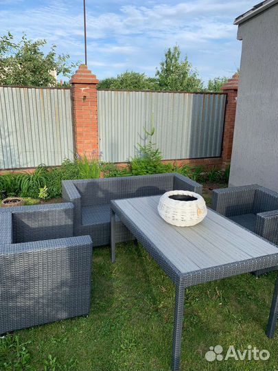 Садовая мебель из искусственного ротанга