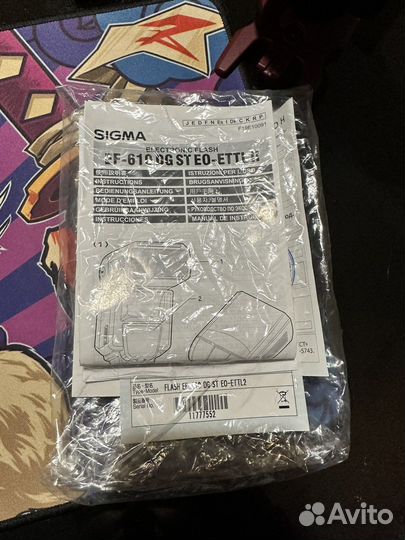 Вспышка камеры sigma EF-610 DG ST for Canon