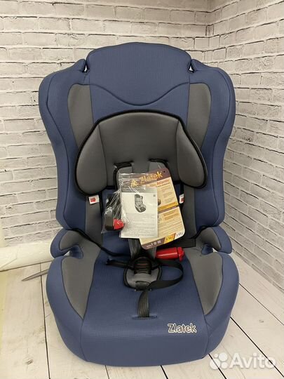 Детское автокресло ZlatekZL513, синий атлантик, гр