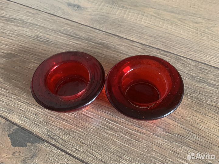 Подсвечник IKEA стекло