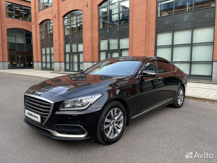 Genesis G80 2.0 AT, 2018, 215 000 км