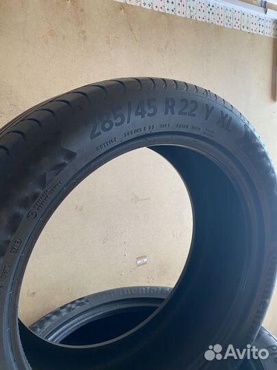 Continental ComfortContact - 6 285/45 R22 и 325/40 R22