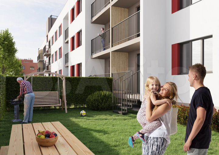 2-к. квартира, 55,8 м², 2/3 эт.