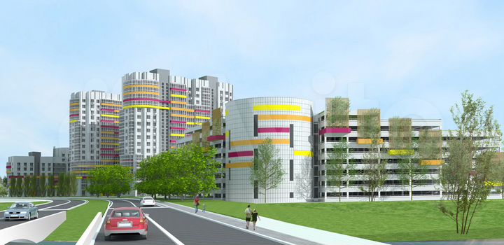 2-к. квартира, 54,3 м², 13/17 эт.