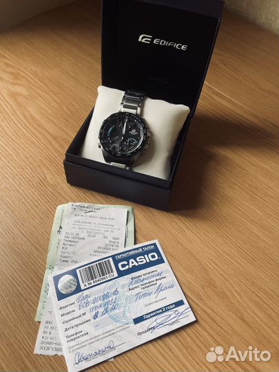 Часы Casio edifice ecb-900db-1aer