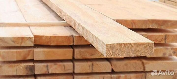 Доска обрезная 200х50x3м от производителя 1 сорт