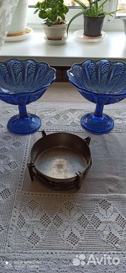 Ваза для фруктов. Винтаж