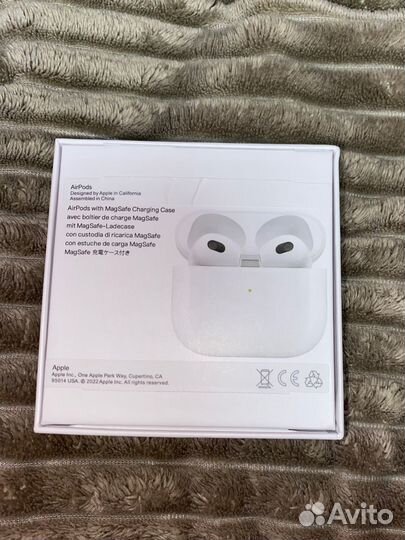 Наушники apple airpods 3