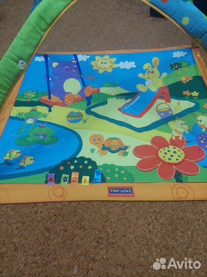 Развивающий коврик tiny love sunny day