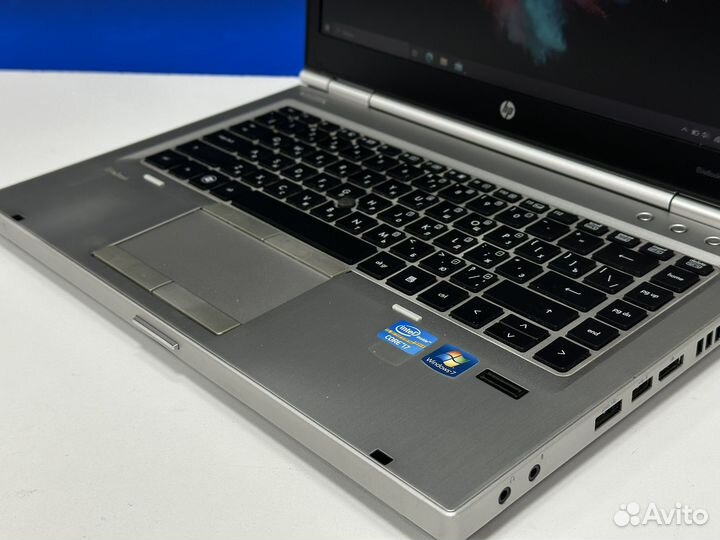 HP EliteBook 14 Core i7 8G озу SSD256g Металл