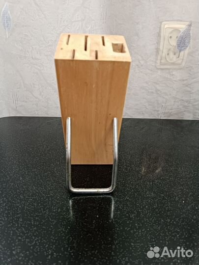 Подставка для ножей деревянная