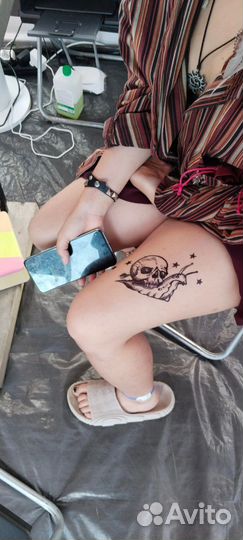 Тату хной мехенди