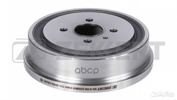 Zekkert Барабан торм. задн. Opel Astra F 91- Astra