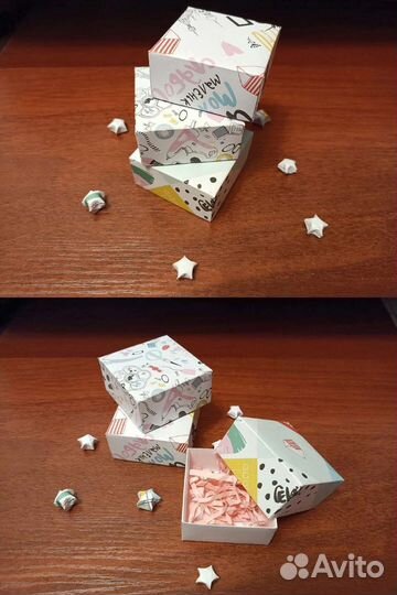 Маленькие коробочки для подарков ручной работы