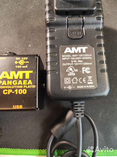 Amt pangaea cp 100 (cabsim, плеер импульсов)