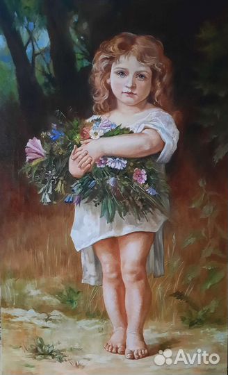 Картина маслом на холсте большая