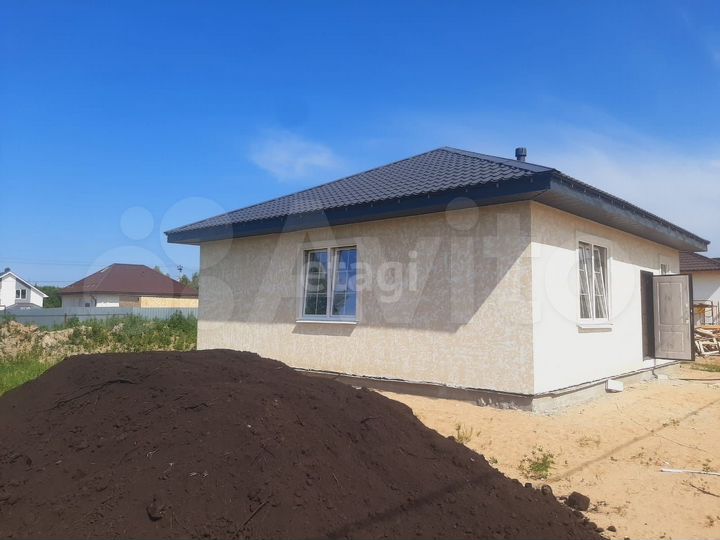 Дом 80 м² на участке 7 сот.