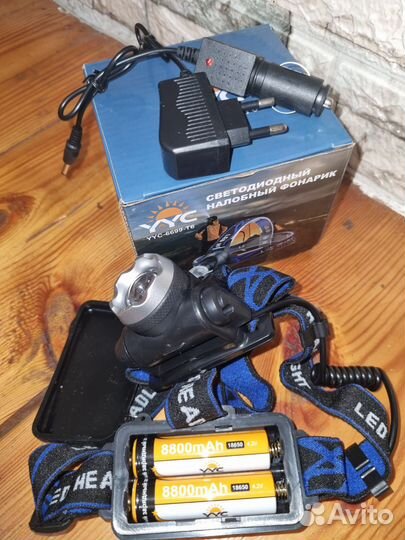 Новый фонарь на аккумуляторах