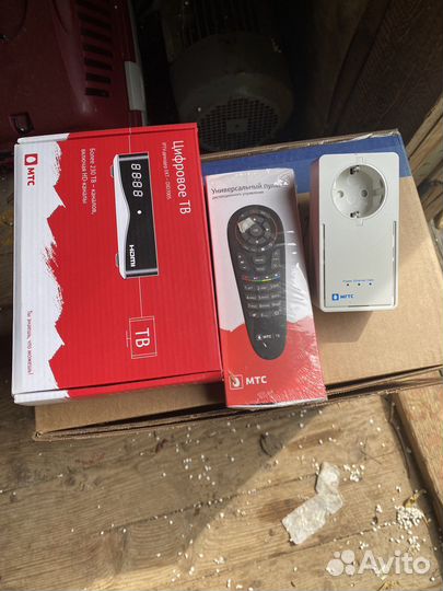 TV приставка пульт МТС