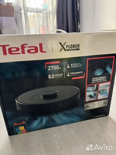 Робот-пылесос tefal x-plorer serie 75 s