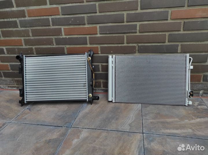 Радиатор основной Chevrolet Aveo