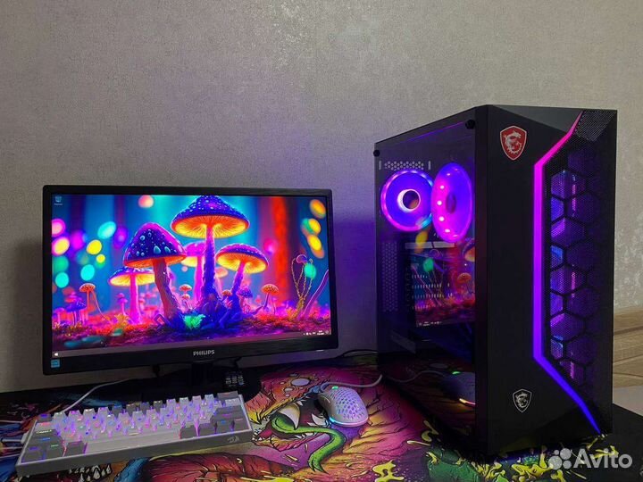 Игровой компьютер MSI i5 10400f GTX 1060 6gb