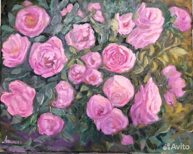 Картина маслом на холсте