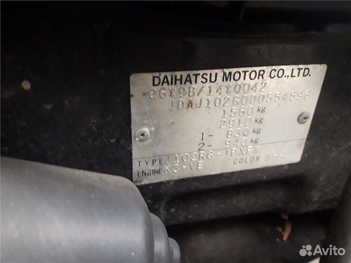 Разбор на запчасти Daihatsu Terios 1