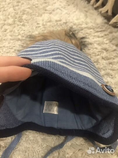 Шапка для мальчика зима Barbaras