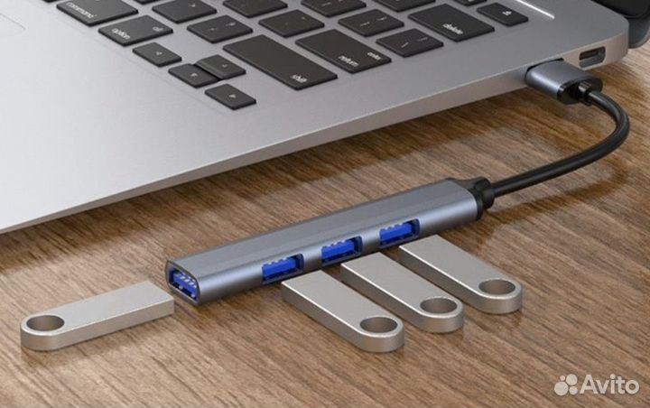 Хаб разветвитель на 4 USB концентратор 3,0