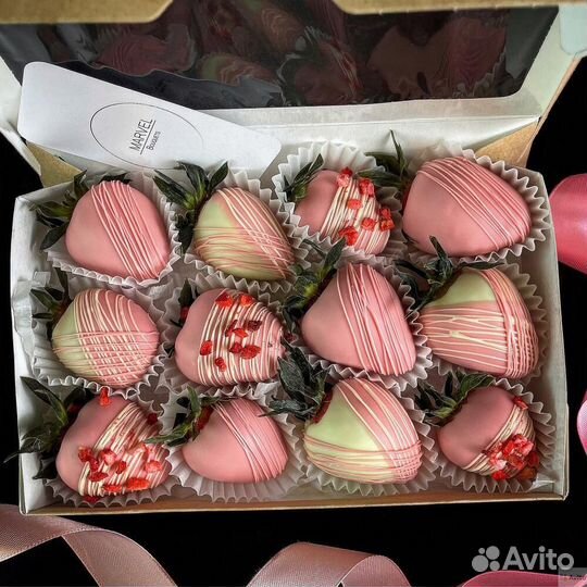 Букет из клубники в шоколаде