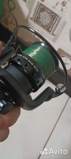 Катушка карповая с байтранером, фидерная