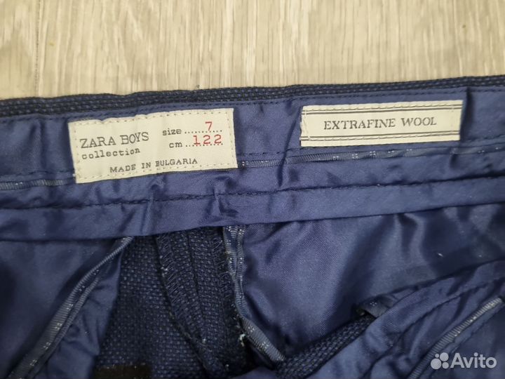 Брюки школьные zara 122