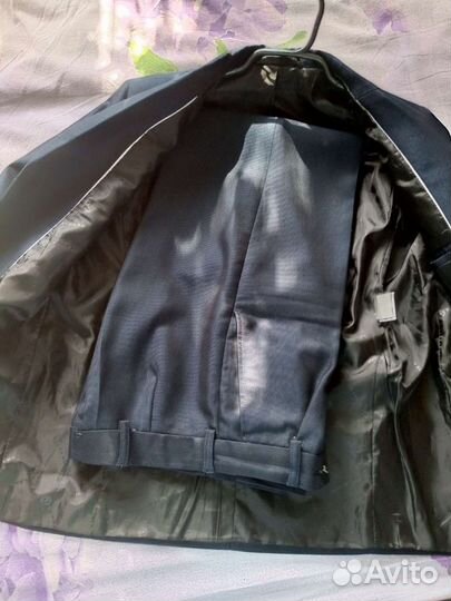 Школьный костюм для мальчика 146 синий