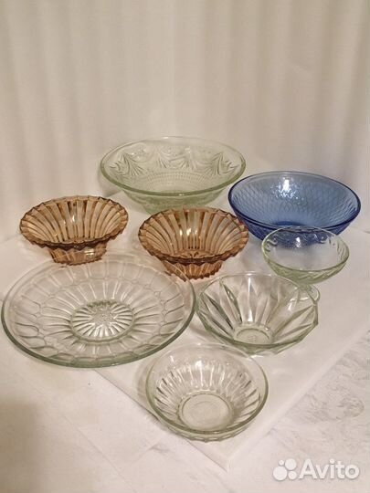 Салатники стекло СССР