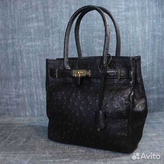 Сумочка женская ручная кожа страуса Japan